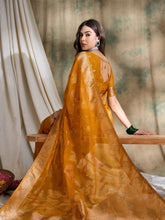 Womens Fashion Ethnic Gold Color Sarees-MLSHWSA1586GLD0ONE